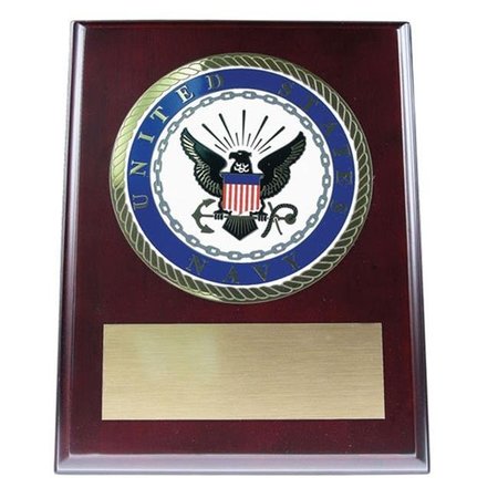 BLUE STONE DESIGNS Bluestone Designs BLP007Navy US Navy Plaque BLP007Navy